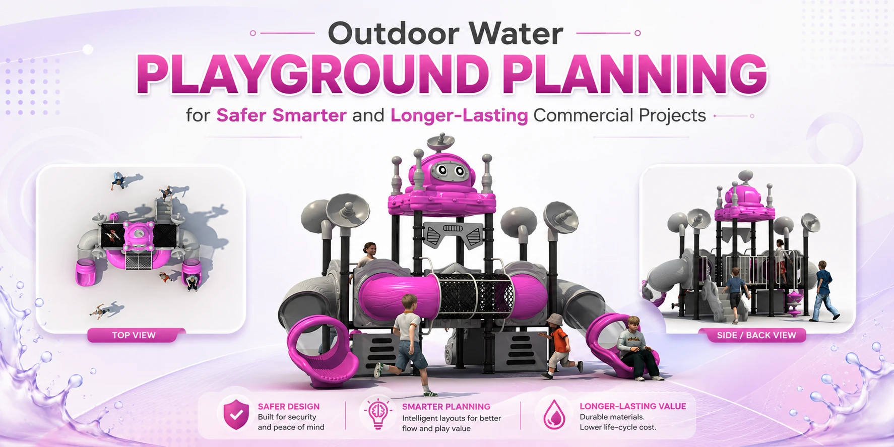 Outdoor Water Playground Planning for Safer Smarter and Longer-Lasting Commercial Projects