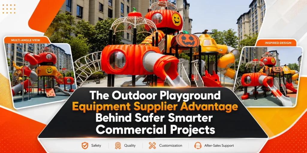 The Outdoor Playground Equipment Supplier Advantage Behind Safer Smarter Commercial Projects