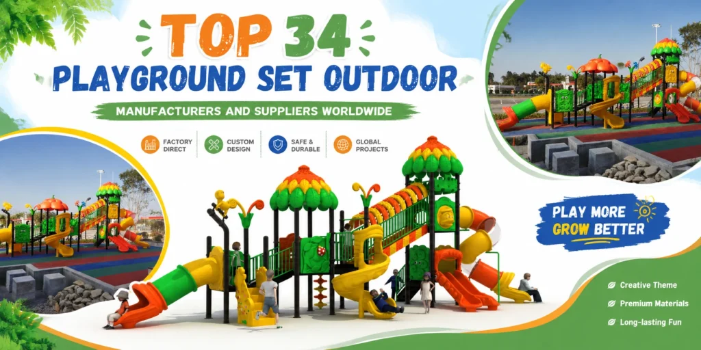 Top 34 playground set outdoor Manufacturers and Suppliers Worldwide