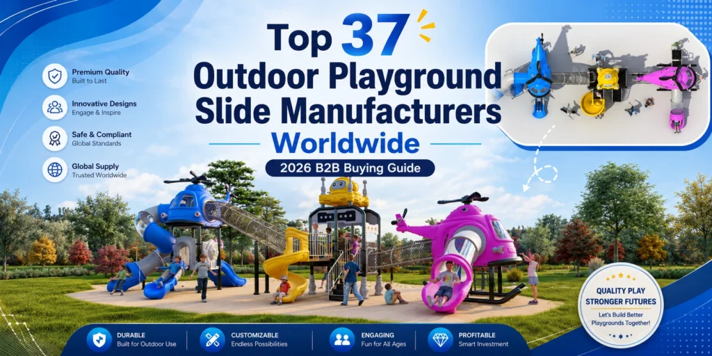 Top 37 outdoor playground slide Manufacturers Worldwide: 2026 B2B Buying Guide