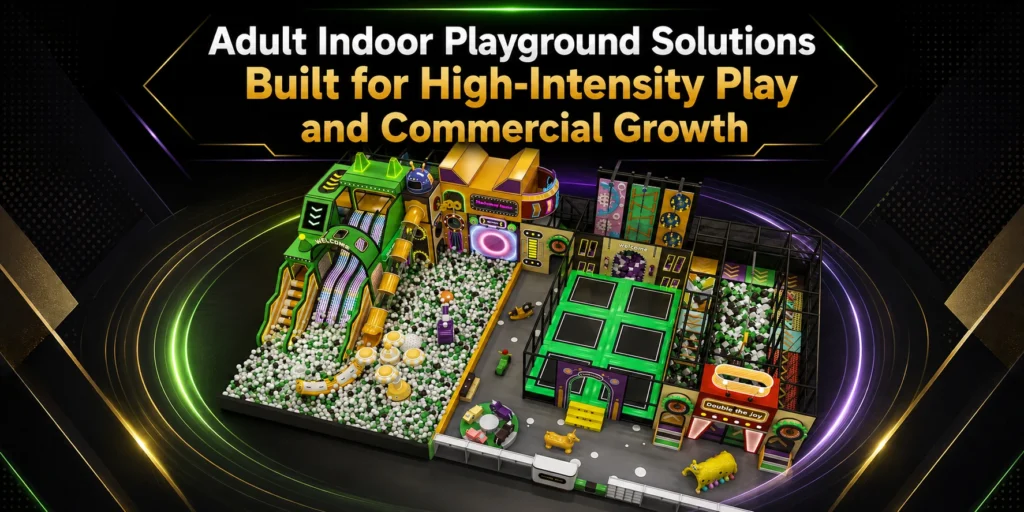 Adult Indoor Playground Solutions Built for High-Intensity Play and Commercial Growth