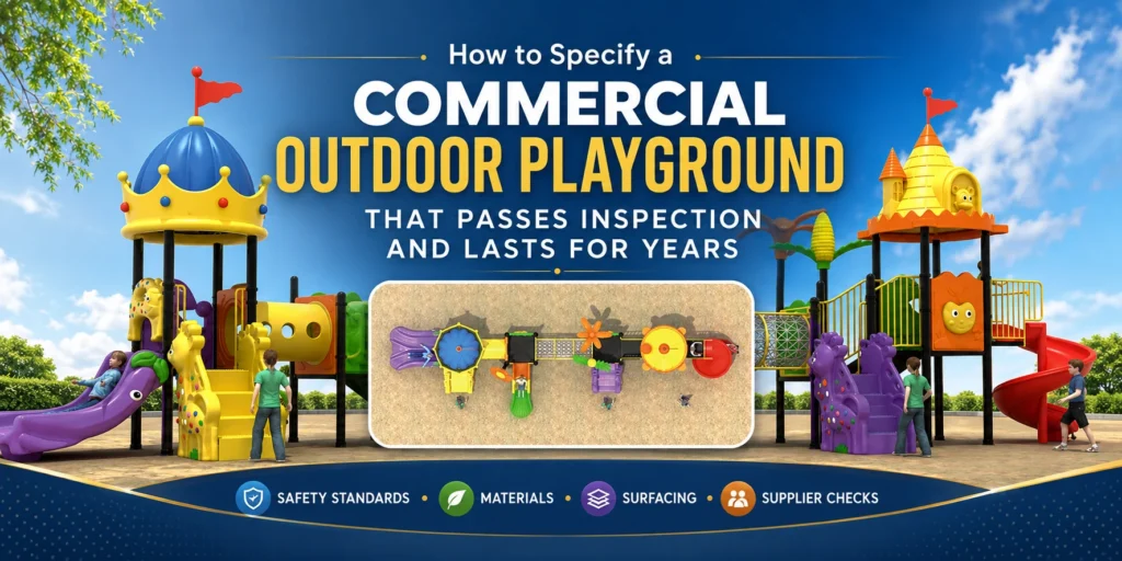How To Specify A Commercial Outdoor Playground That Passes Inspection And Lasts For Years