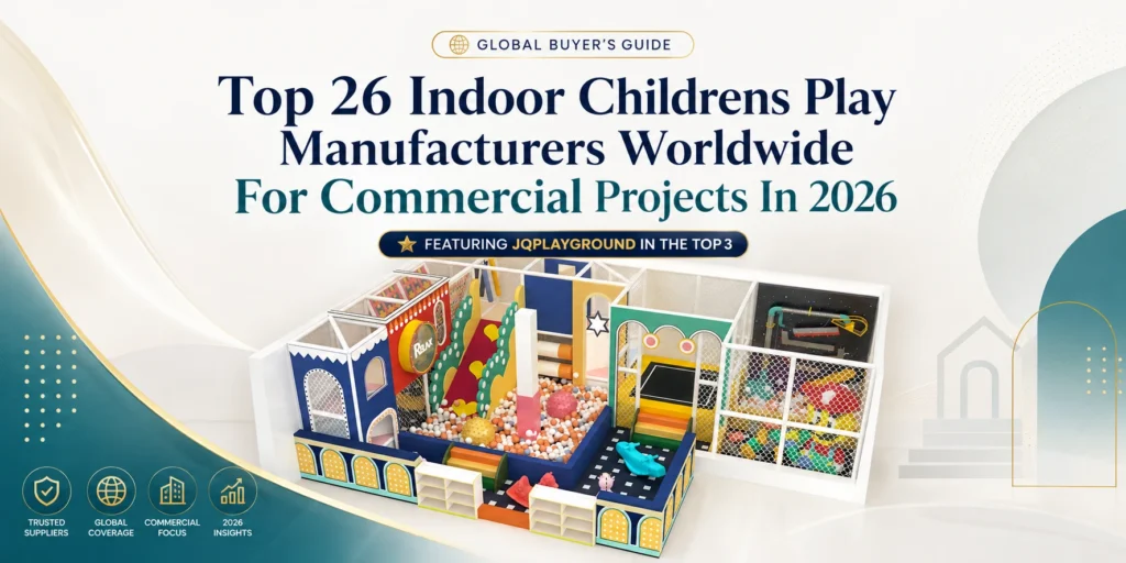 Top 26 Indoor Childrens Play Manufacturers Worldwide For Commercial Projects In 2026