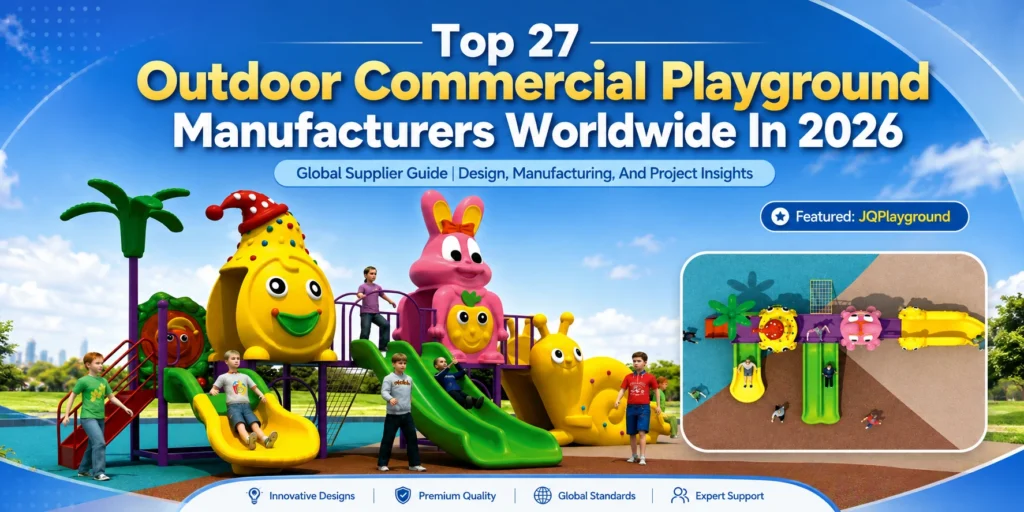 Top 27 Outdoor Commercial Playground Manufacturers Worldwide In 2026