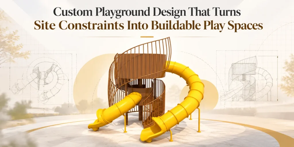 Custom Playground Design That Turns Site Constraints Into Buildable Play Spaces