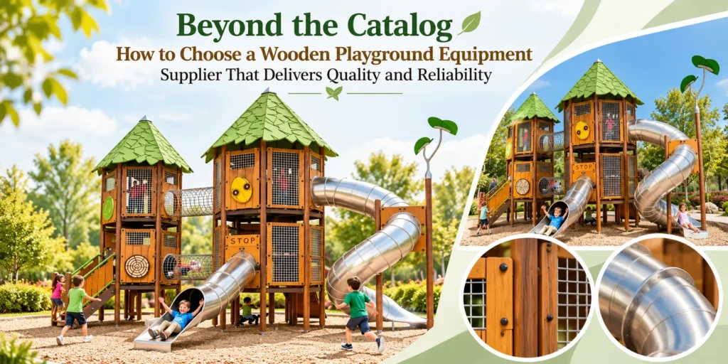 Beyond the Catalog How to Choose a Wooden Playground Equipment Supplier That Delivers Quality and Reliability